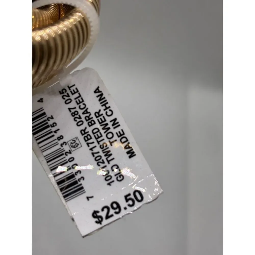 3For$20 Alfani Gold Coil Wrap Bracelet New